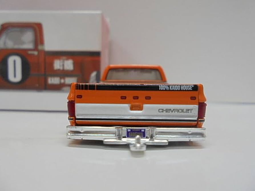 1/64　シボレー　シルバラード　トレーラー荷台　セット　精密ミニカー MINI GT 1/64 シボレー シルバラード KAIDO V2(左ハンドル)